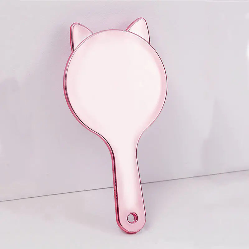 Cute Cartoon Cat Massage Hair Comb with Elastic Grip